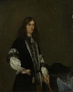 Gerard ter Borch the Younger Portrait of Francois de Vicq painting